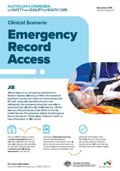 My Health Record - Clinical Scenario 2 - Emergency access thumbnail