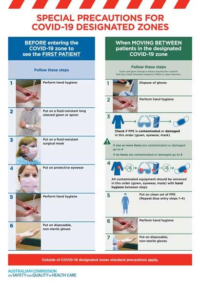 Thumbnail Poster Special Precautions for Covid-19 Designated Zones