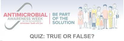 Quiz True or False