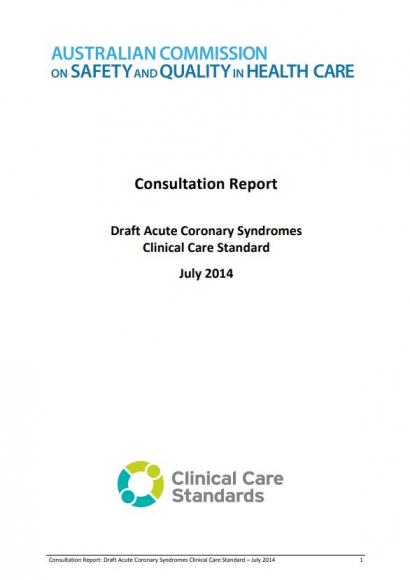 Thumbnail for ACS CCS Consultation Report