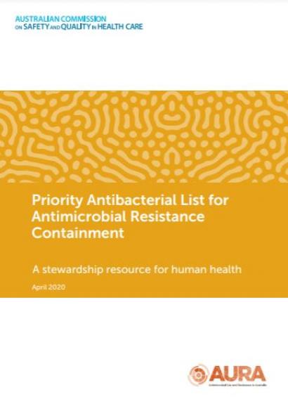 Priority Antibacterial List
