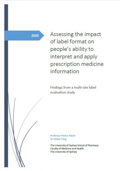 Assessing the Impact of Label Format on People's Ability to Interpret and Apply Prescription Medicine Information - thumbnail