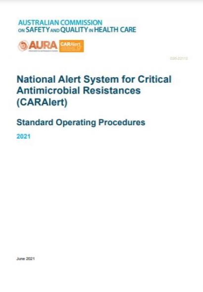 CARAlert Standard Operating Procedures