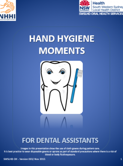 Hand Hygiene Moments Presentation