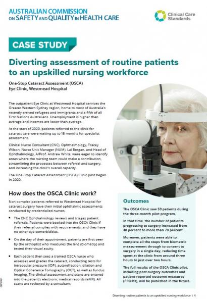 nursing case study cataract