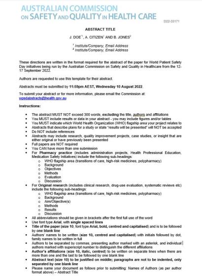 WPSD2022 Abstract template