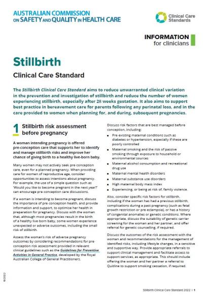 Stillbirth