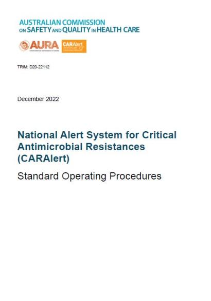 CARAlert Standard Operating Procedures
