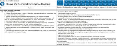 Self assessment tool