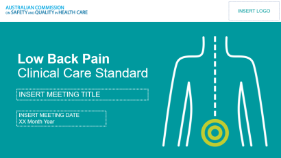 low back pain 