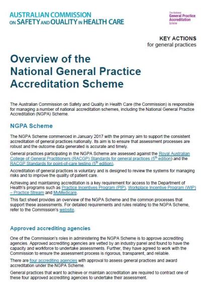 Overview of the NGPA Scheme