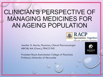 Managing medicines