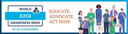 Thumbnail for World AMR Awareness Week Web banner