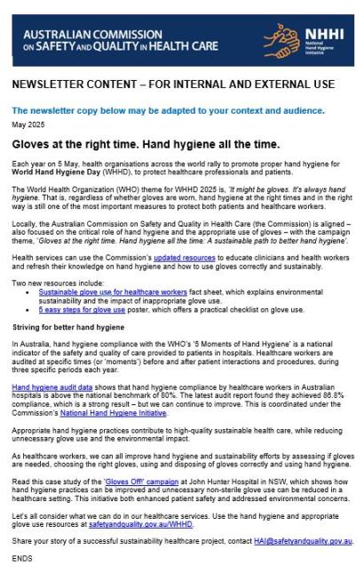 Newsletter copy - WHHD 2025