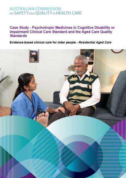 cover page for case study residential aged care
