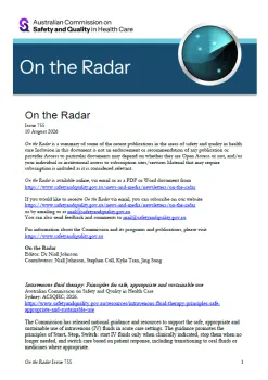 Thumbnail image for newsletter: On the Radar, issue 755