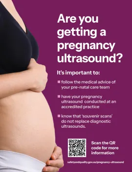 Thumbnail image for the are you getting a pregnancy ultrasound? A3 poster 