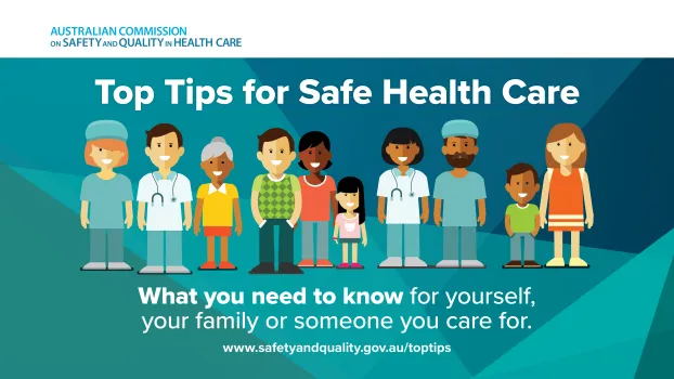 Digital signage Top tips for safe health care poster PWC May 2020