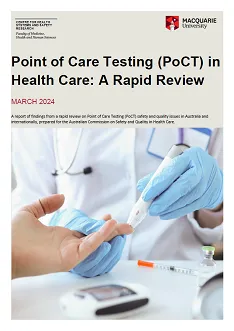 Image of finger prick test