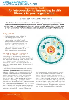 PWC_Health_literacy_introductory_factsheet