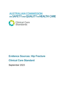 Hip Fracture CCS Evidence Sources Thumbnail