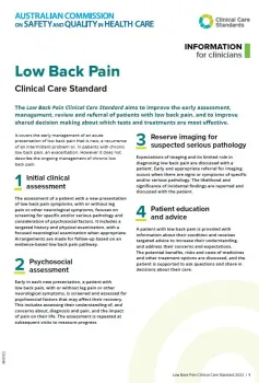 low back pain