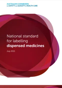 National Standard for Labelling Dispensed Medicines