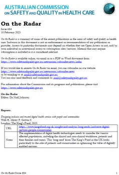 Image of On the Radar Issue 684