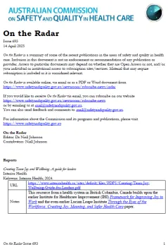 Image of On the Radar Issue 693