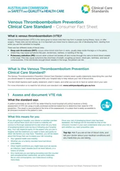 Thumbnail for VTE CCS Consumer Fact Sheet