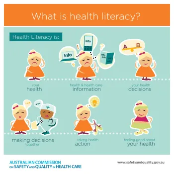 health literacy infographic pwc
