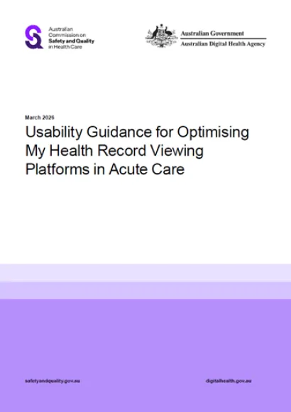 Usability Guidance for Optimising My Health Record Viewing Platforms in ...