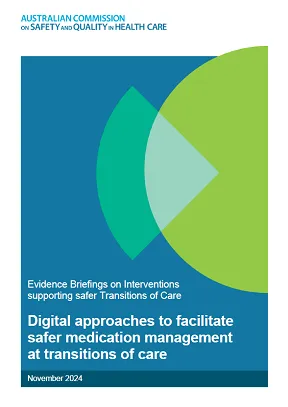Evidence briefing on digital approaches to facilitate safer